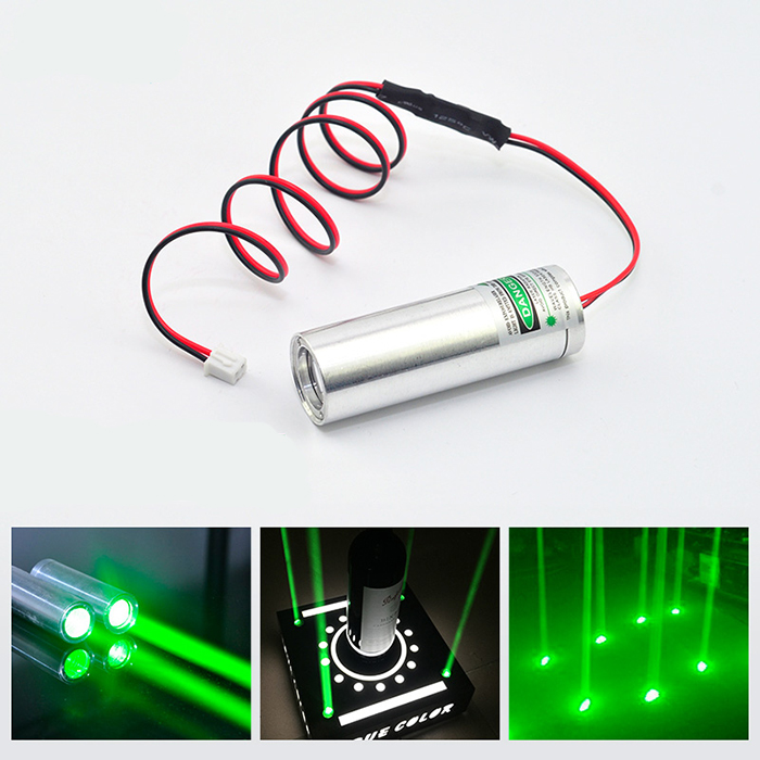 Green thick laser beam stage laser 532nm 50mw green laser module Decorative lights